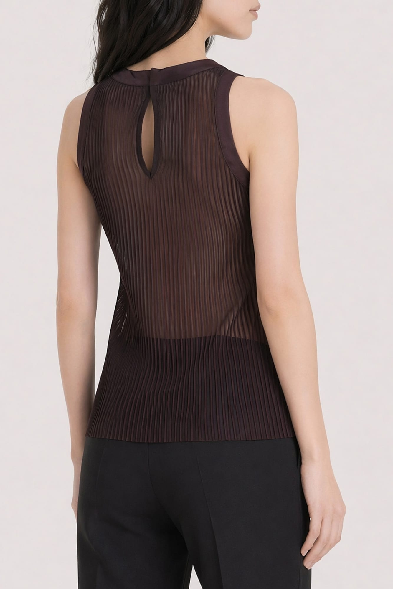 Sacai Chiffon Tank Top