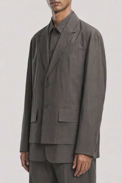 Sacai Cotton Typewriter Jacket side