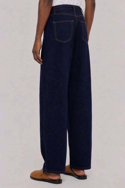 Sacai Denim Pants in Navy back