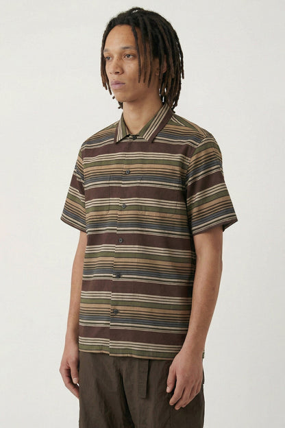 Sacai Horizontal Stripe Shirt side