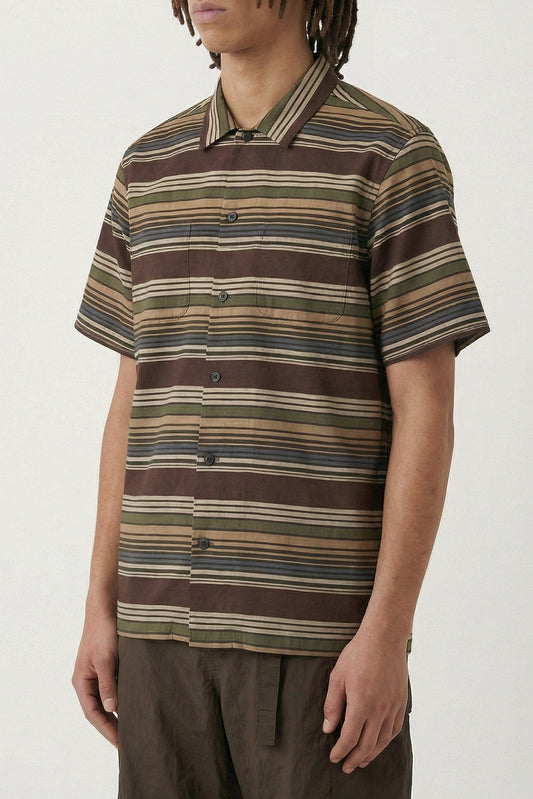 Sacai Horizontal Stripe Shirt side