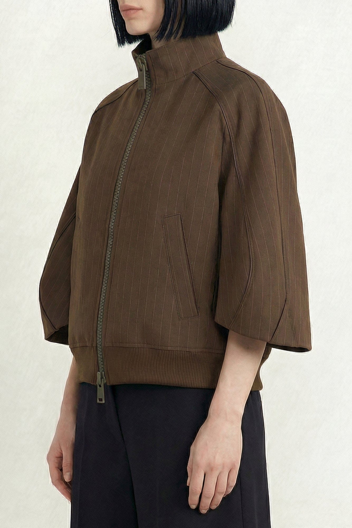 Sacai Matelasse Twill Blouson