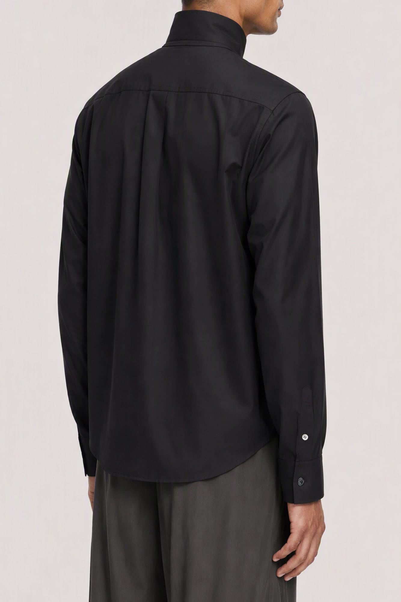 Sacai Poplin Shirt with Satin Tie back