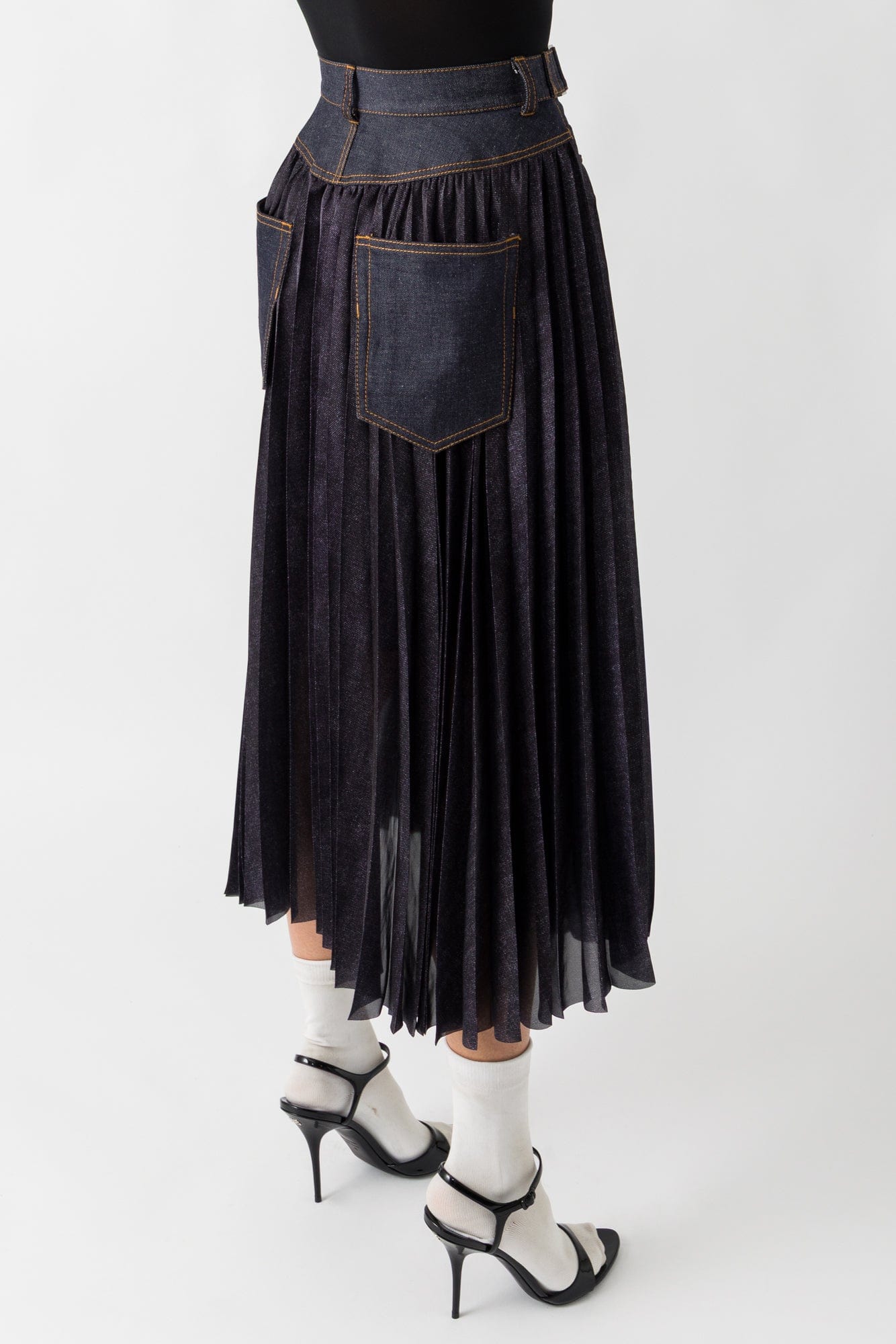 Sacai Denim Mix Skirt – Antidote Fashion and Lifestyle