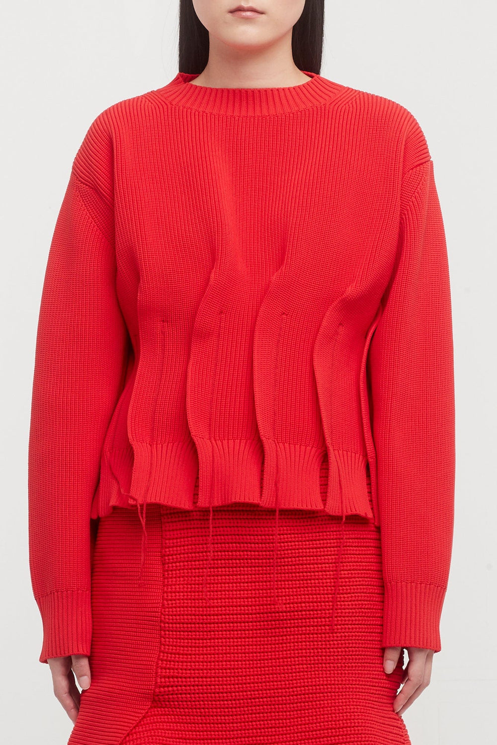 Sacai knitwear hotsell