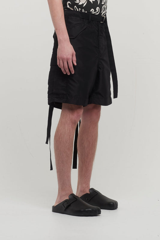 Sacai Nylon Twill Shorts side
