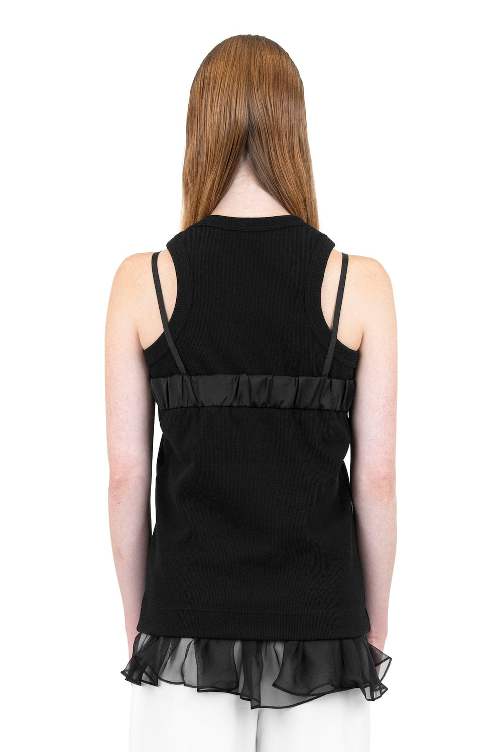 Cotton jersey tank top