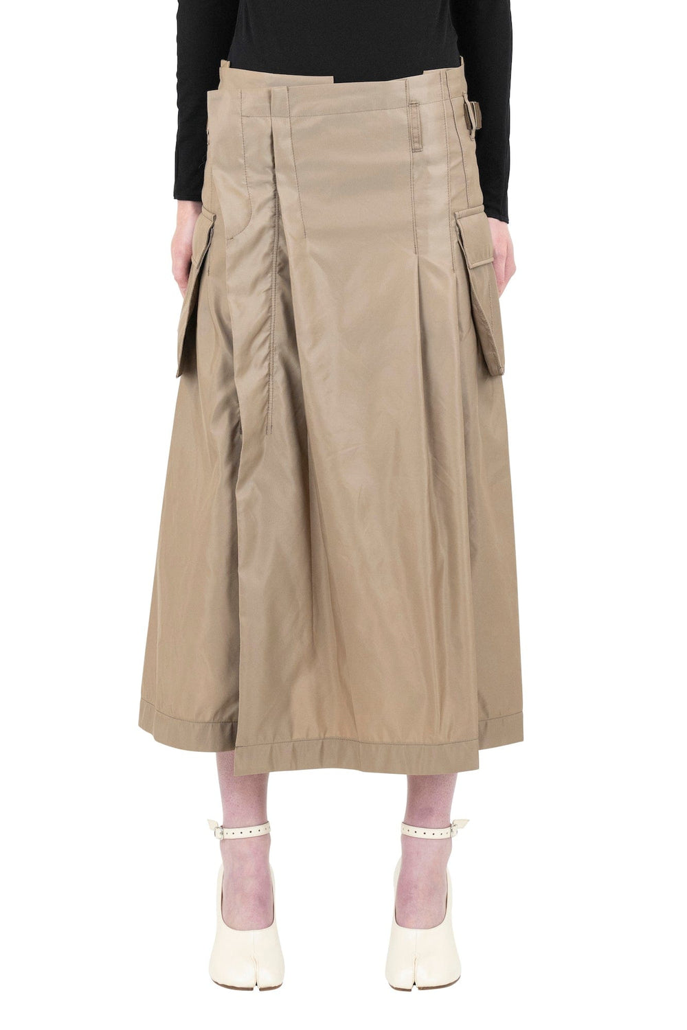 【sacai】Nylon Twill Skirt