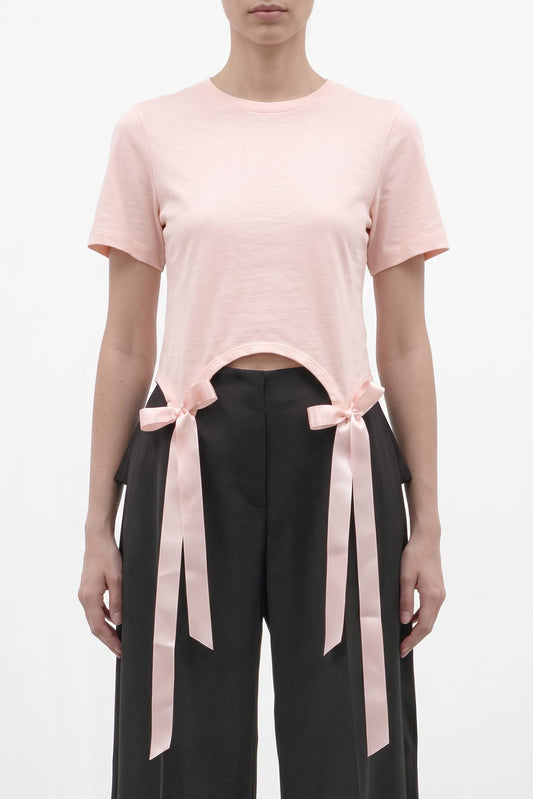 Simone Rocha Bow Tail Easy T-Shirt