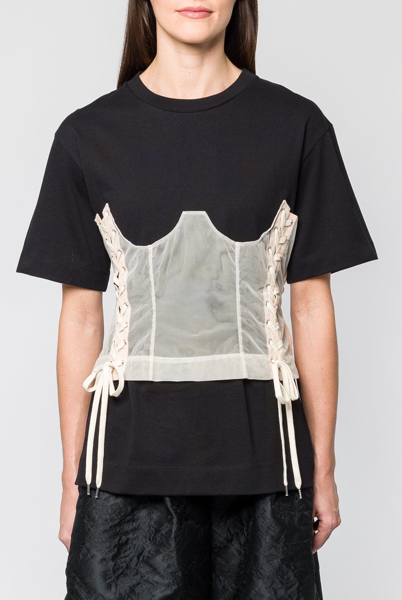 Simone Rocha Boxy T-Shirt With Corset Panel – Antidote Fashion and ...