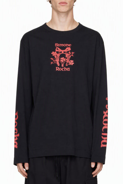 Simone Rocha Coming Up Roses Long Sleeve
