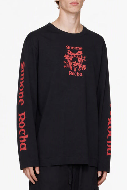 Simone Rocha Coming Up Roses Long Sleeve side