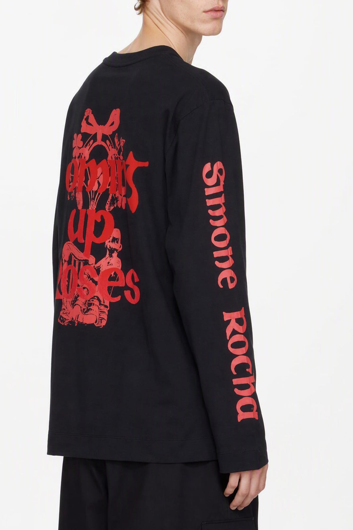Simone Rocha Coming Up Roses Long Sleeve back