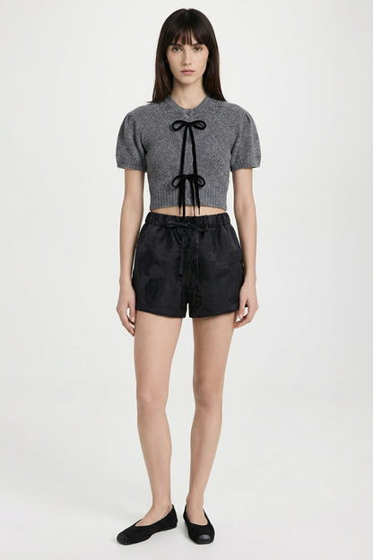 Simone Rocha Cropped Cashmere Cardigan SS26 full look