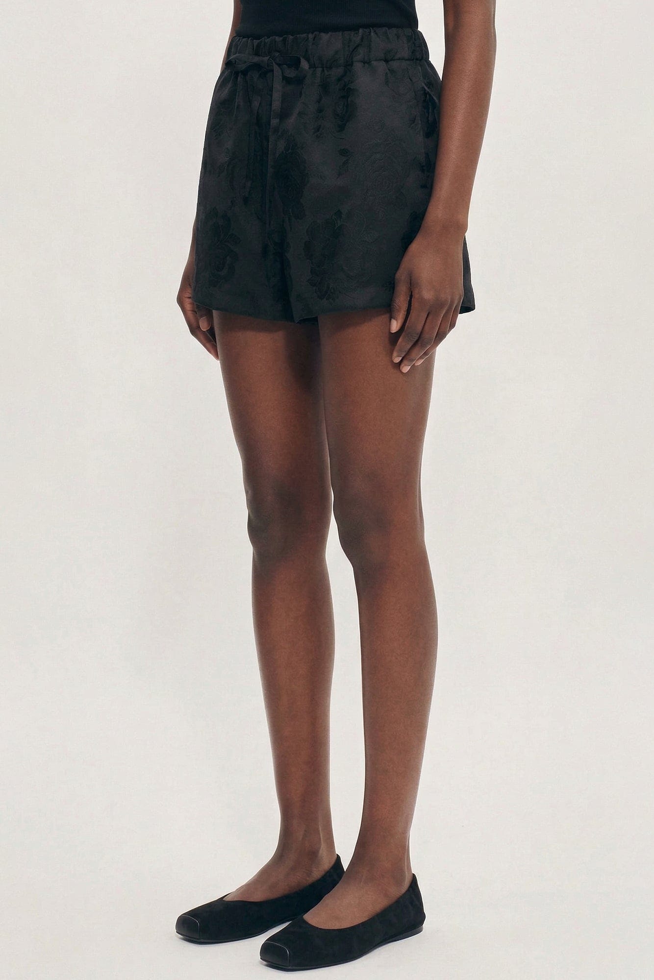 Simone Rocha Elasticated Rose Shorts SS26