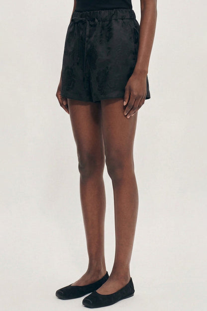 Simone Rocha Elasticated Rose Shorts SS26 side