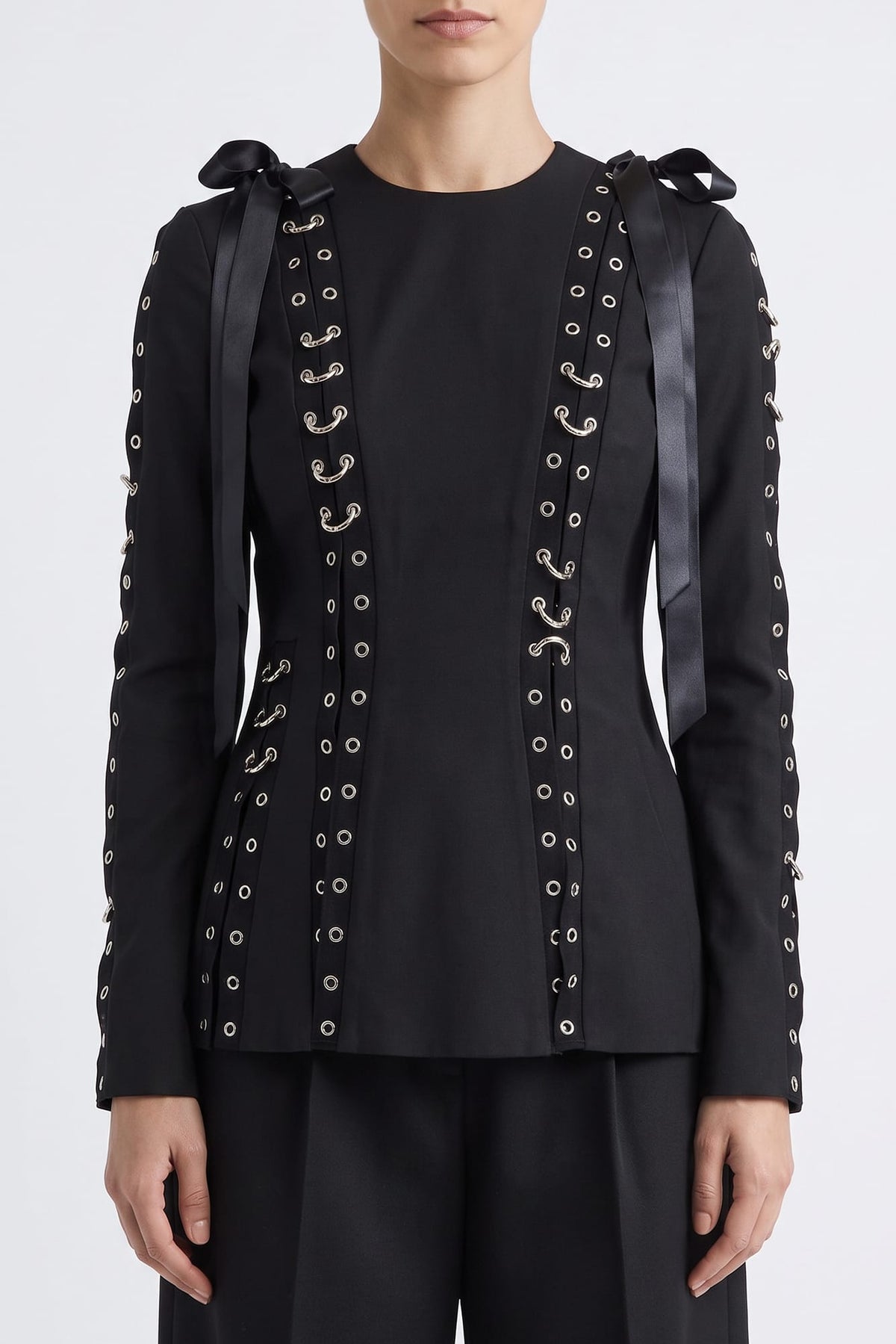 Simone Rocha Grommet Ring Sculpt Top