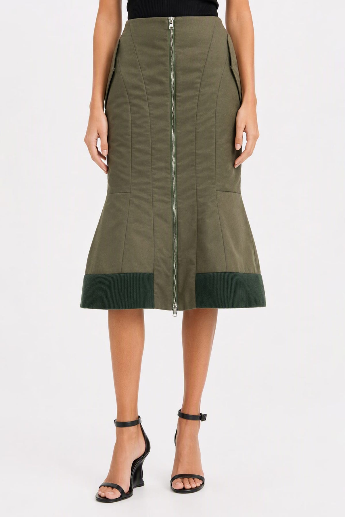Simone Rocha Padded Sculpt Bomber Skirt