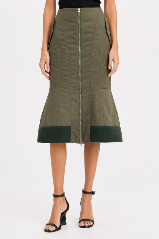 Simone Rocha Padded Sculpt Bomber Skirt