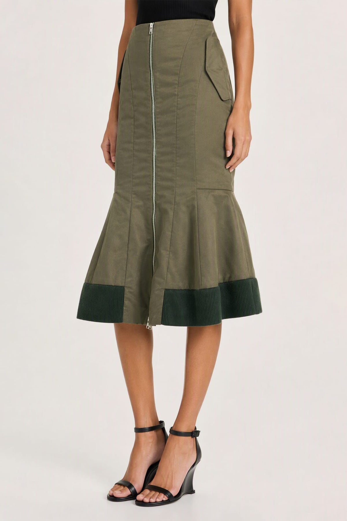Simone Rocha Padded Sculpt Bomber Skirt