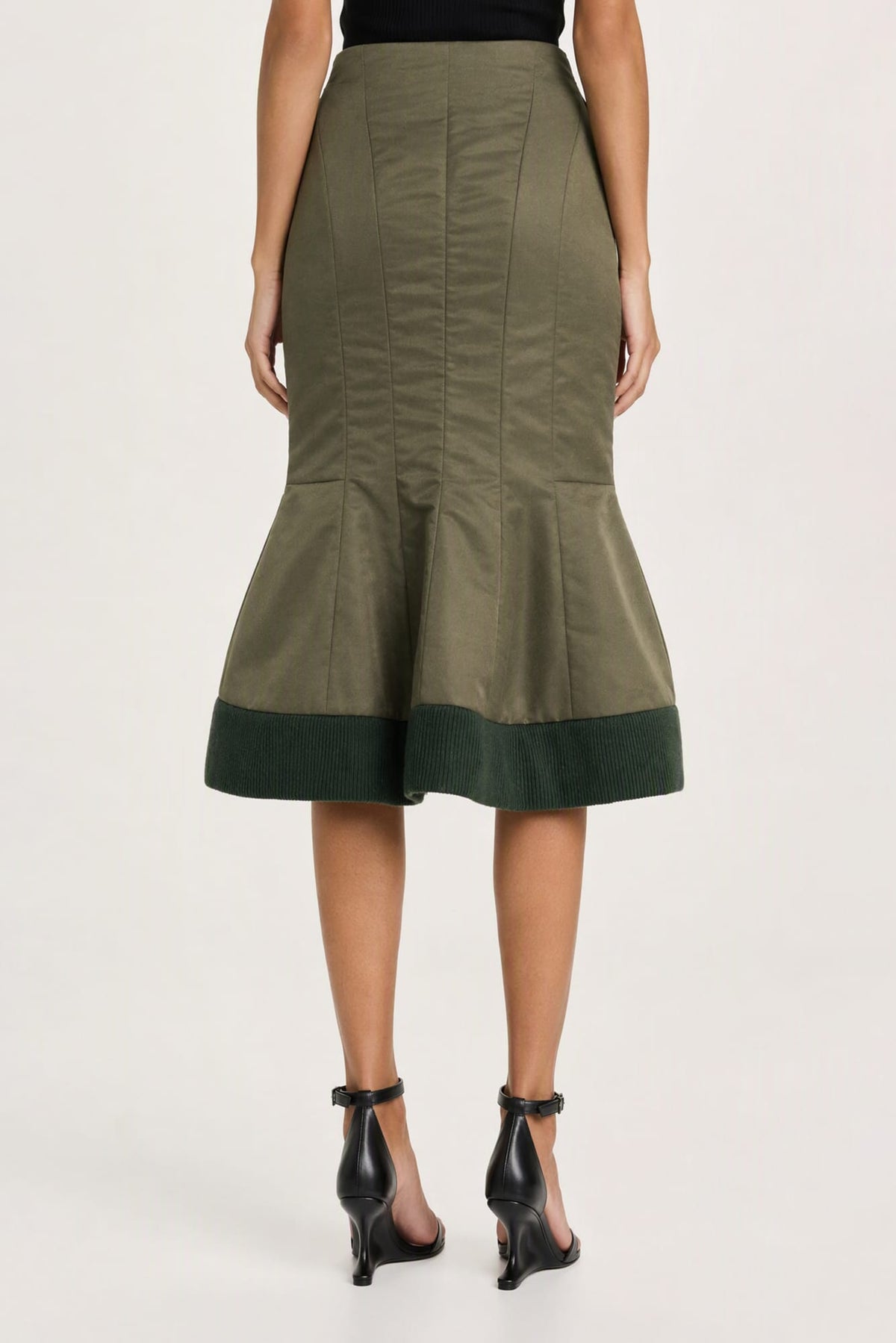 Simone Rocha Padded Sculpt Bomber Skirt back
