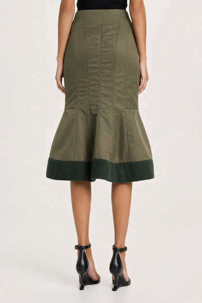Simone Rocha Padded Sculpt Bomber Skirt back