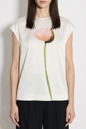 Simone Rocha Poppy Motif Smock Top SS26