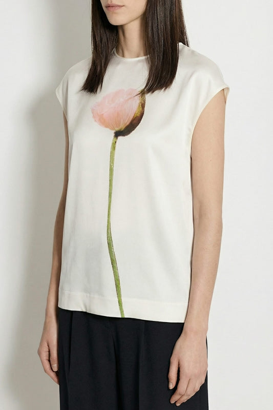 Simone Rocha Poppy Motif Smock Top SS26 side
