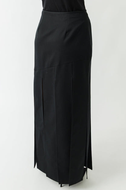Simone Rocha Multi Slit Skirt In Black