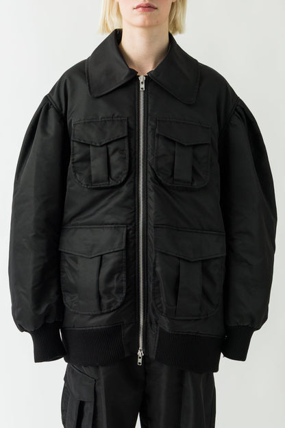 Simone Rocha Puff Sleeve Multi Pocket Jacket