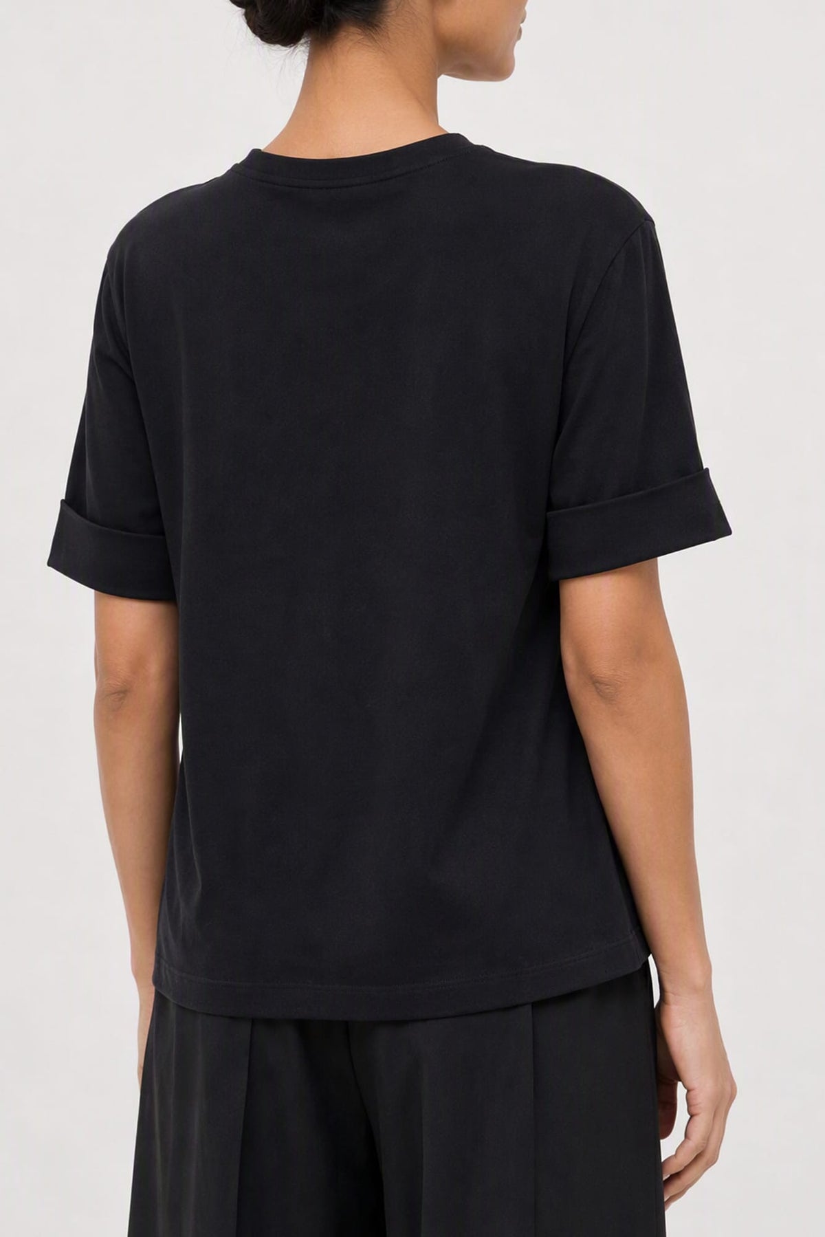 Simone Rocha Gathered Rose Wire Boy T-shirt back