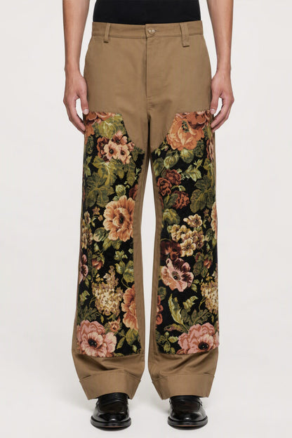 Simone Rocha Patchwork Workwear Trousers