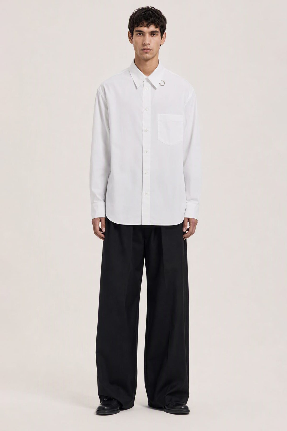 Simone Rocha Split Ring Classic Shirt full look