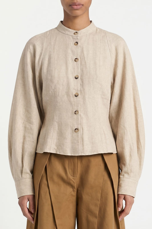 Tolu Coker Flared Shirt