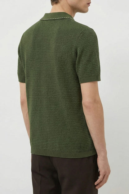 Versace Knit Polo back