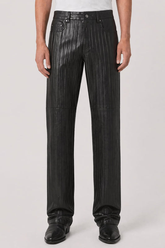 Versace Leather Trouser