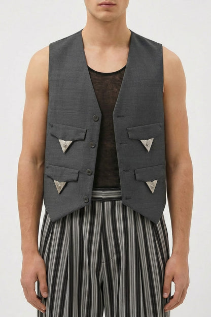 Versace Mohair Vest