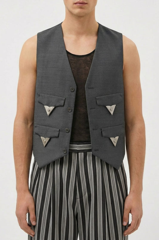 Versace Mohair Vest