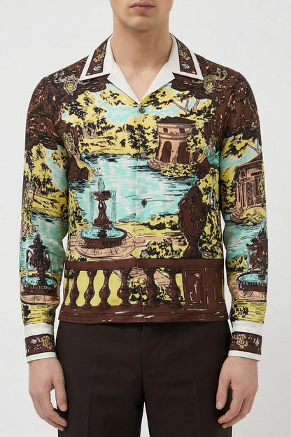 Versace Silk Twill Shirt