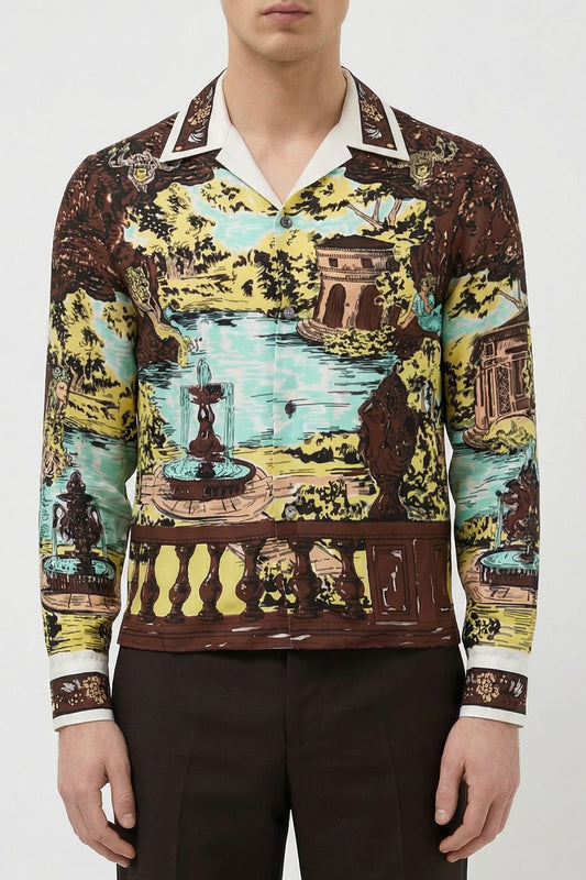 Versace Silk Twill Shirt