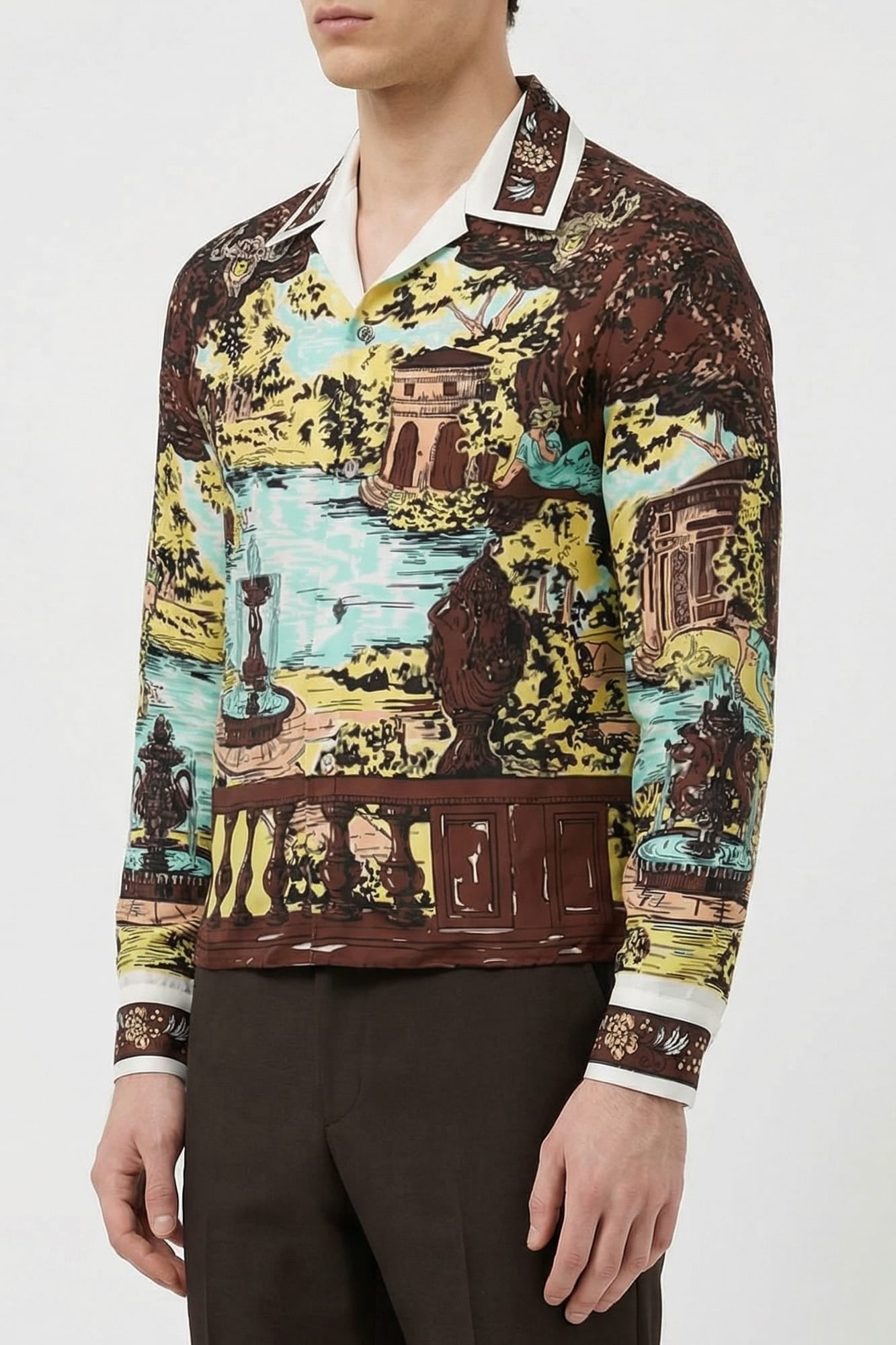 Versace Silk Twill Shirt