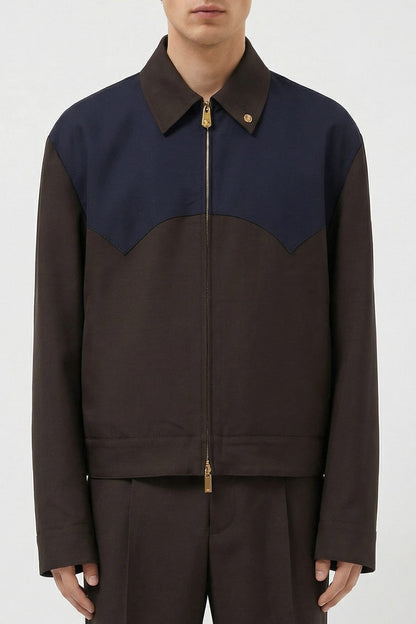 Versace Wool Tailoring Blouson