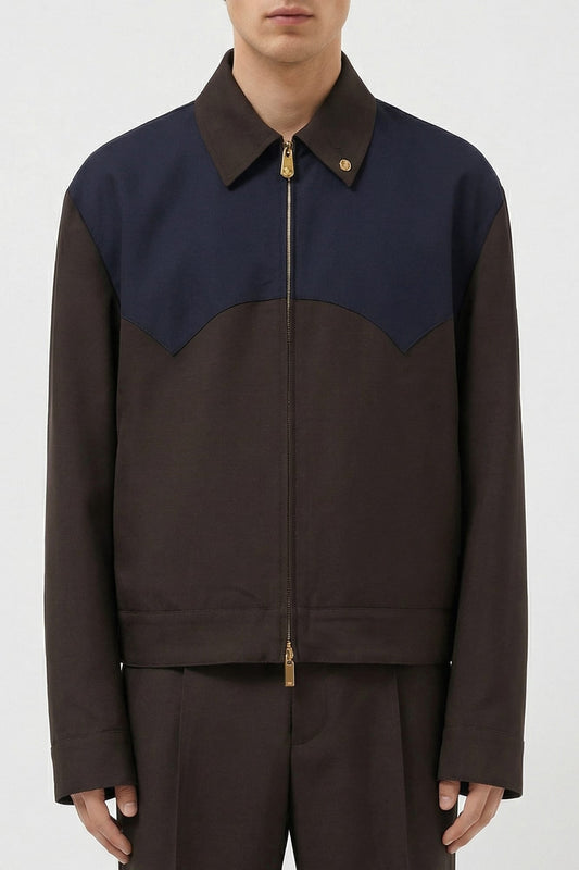 Versace Wool Tailoring Blouson