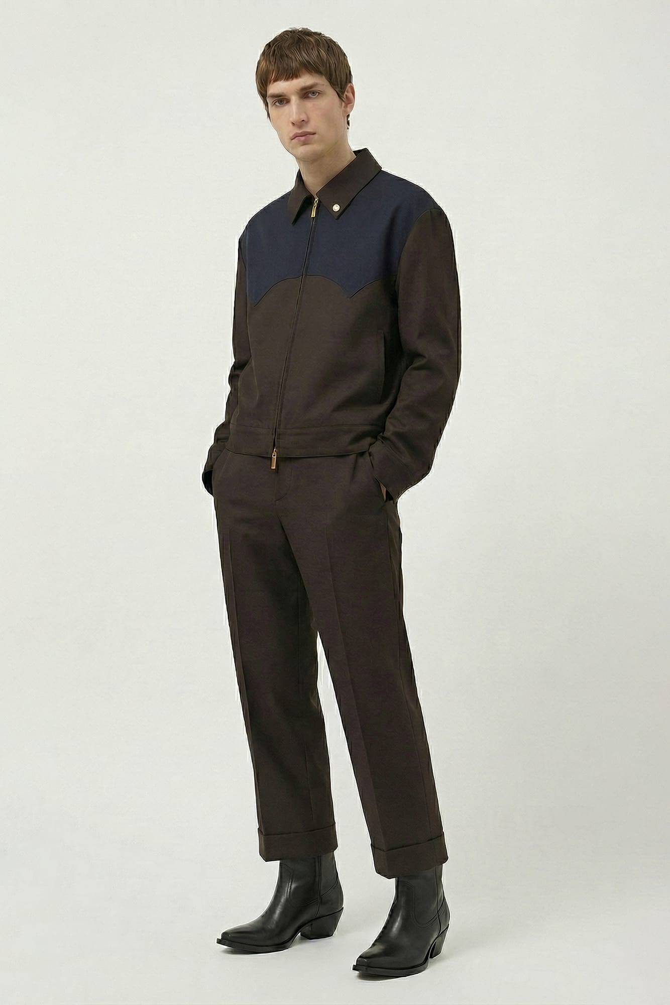 Versace Wool Tailoring Blouson