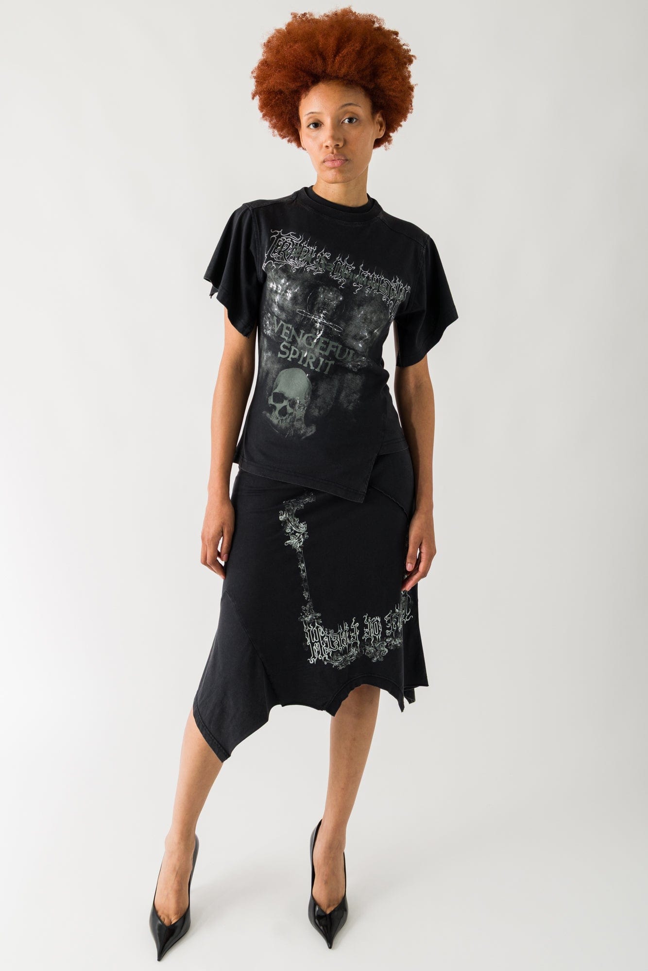 Vetements COF Upside Down T-Skirt