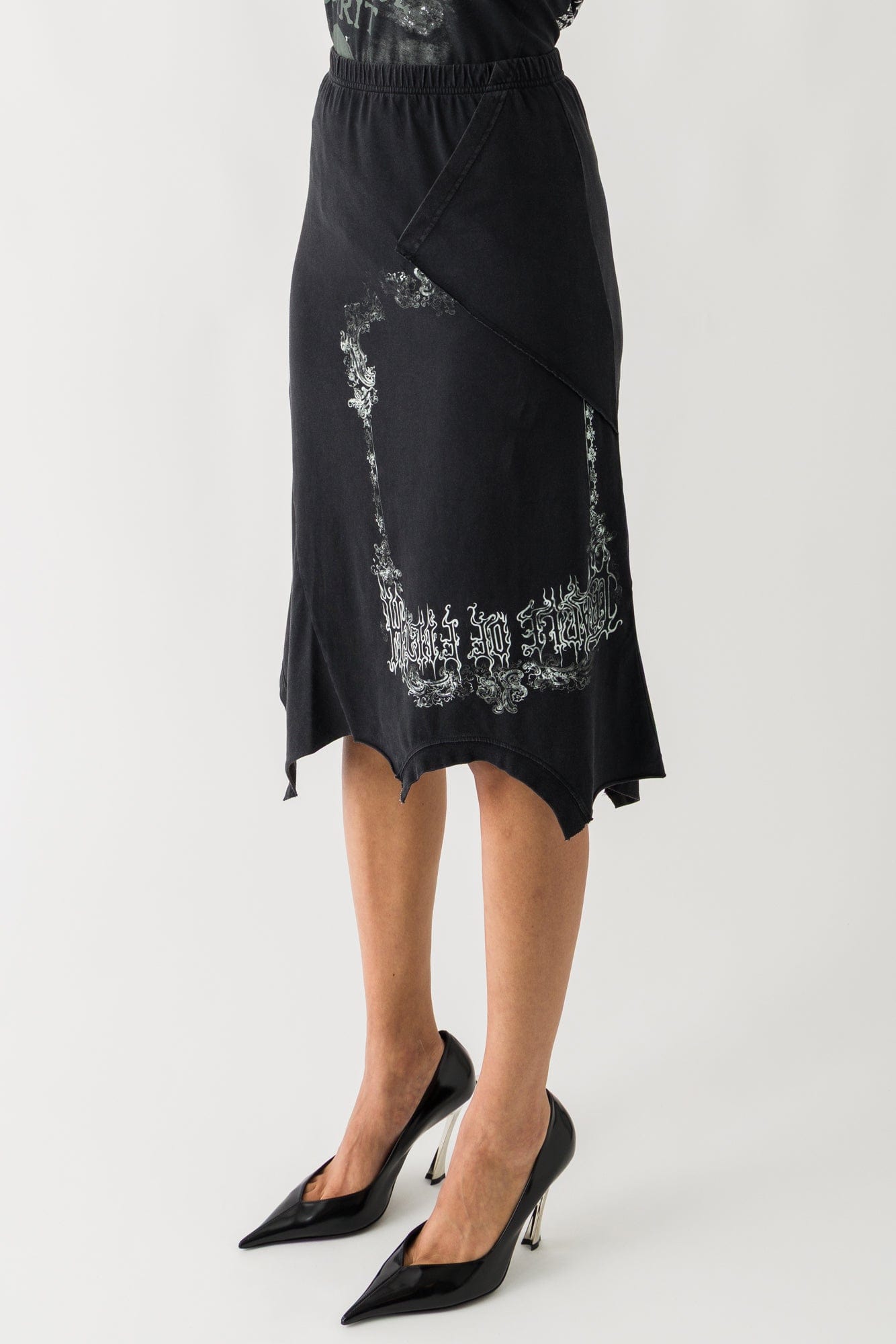 Vetements COF Upside Down T-Skirt side