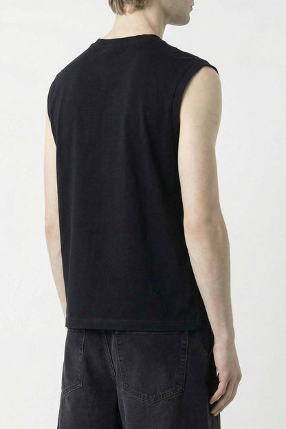 Vetements Crystal Paris Sleeveless T-Shirt in Black back