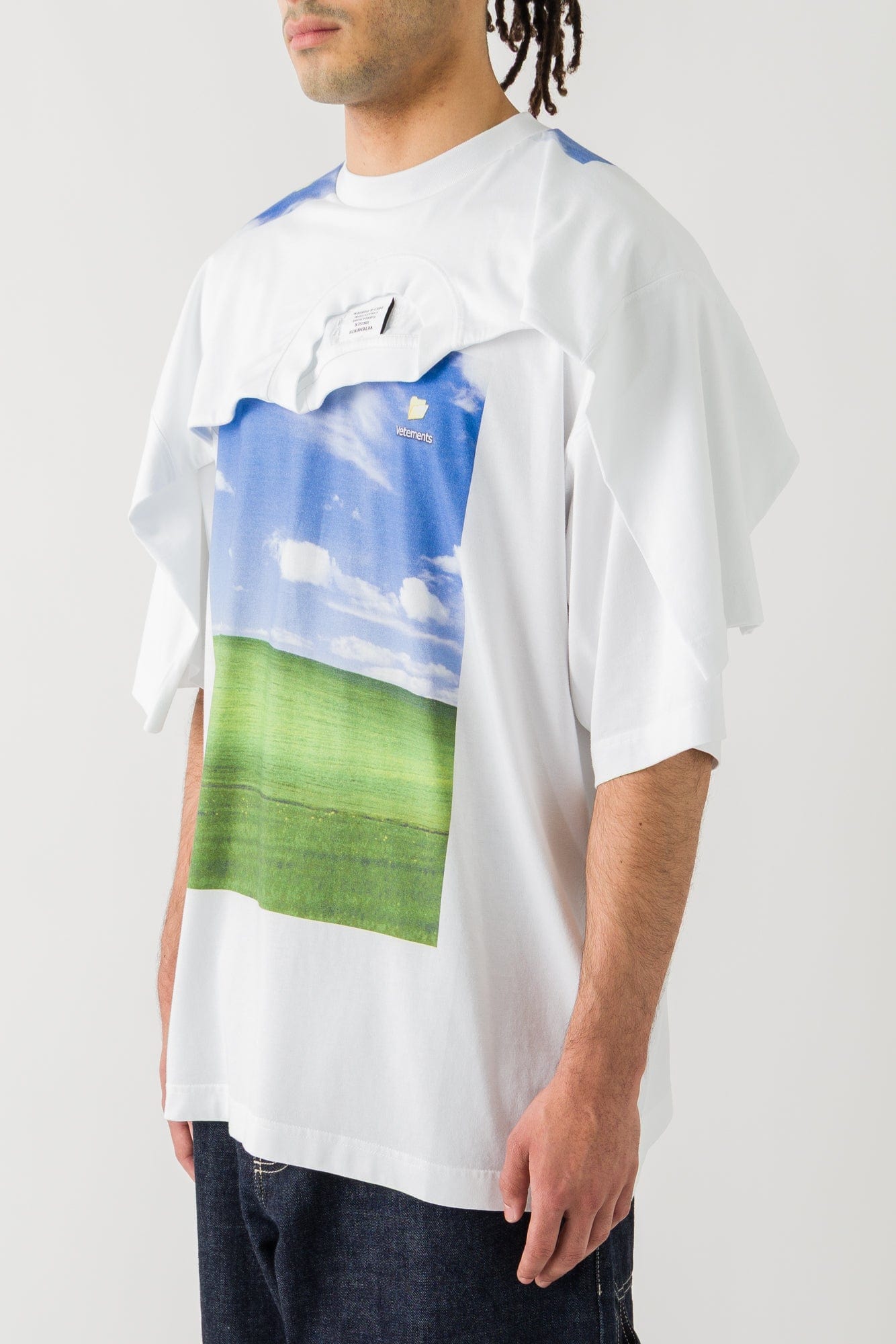 Vetements Desktop Double Layered T-Shirt