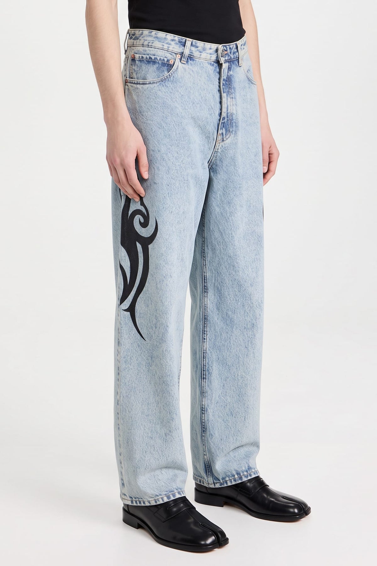 Vetements Graffiti Tribal Baggy Jeans