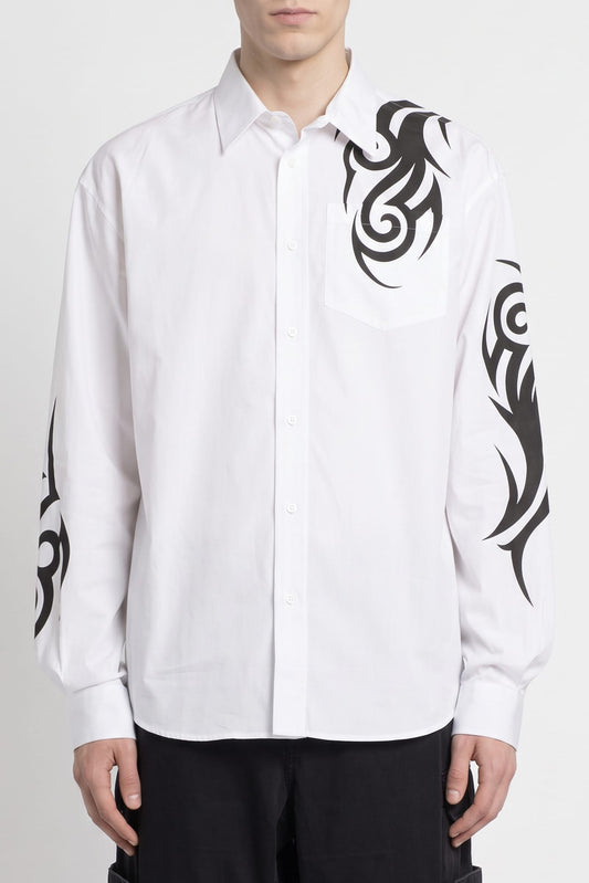 Vetements Graffiti Tribal Shirt